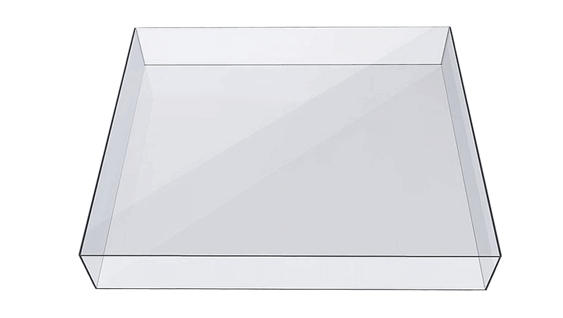 Poliwęglan lity bezbarwny 6 mm, UV, na wymiar